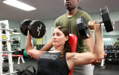 Rehabilitation equipment at SFS sports physiotherapy center